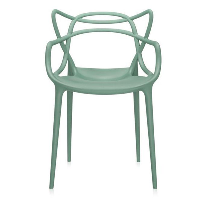 Kartell Masters stoel saliegroen
