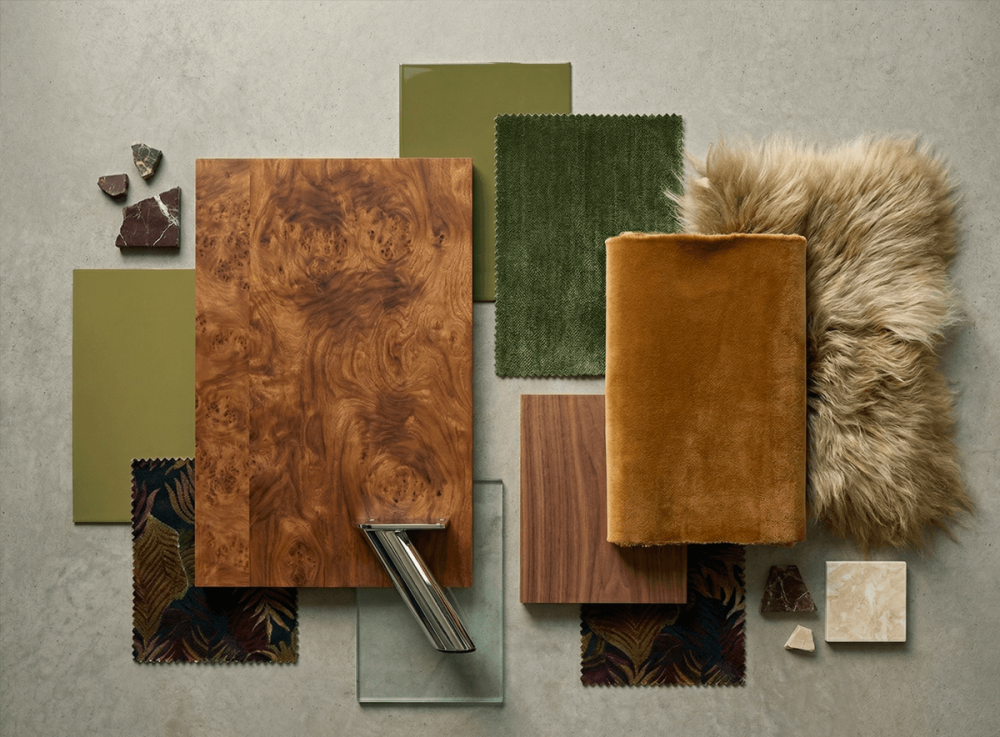 Neo Retro Luxe materialen - woonstijlen