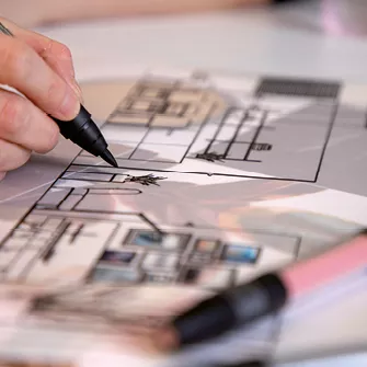 Interieurtekening