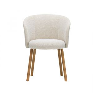 Vitra Mikado Armchair F100 Nubia ivory/pearl eetkamerstoel 