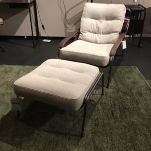 Zanotta Maggiolina fauteuil met poef 