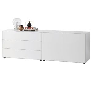 Piure Nex Box dressoir mat wit Piure Nex Box dressoir wit 
