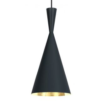 Tom Dixon Beat Tall hanglamp zwart