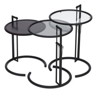 ClassiCon E1027 bijzettafel zwart frame 