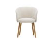 Vitra Mikado Armchair F100 Nubia ivory/pearl eetkamerstoel 