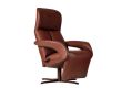 JORI Symphony Mono-Move relaxfauteuil celia burgundy schuin
