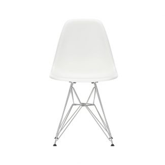 Eames plastic side chair DSR wit