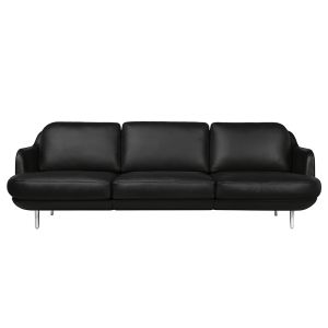 Fritz_Hansen_Lune_Sofa_Jaime_Hayon_JH300_Leather_Classic_Black_Front.jpg