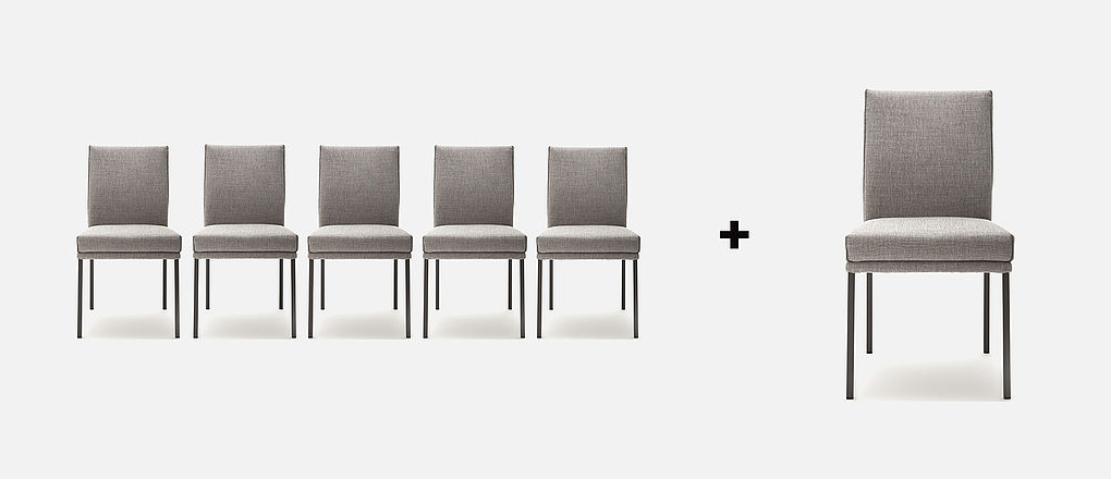 Rolf Benz stoelen actie