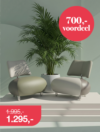 Leolux Pallone Pa fauteuil olivine/avocado/dawn
