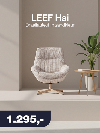 LEEF Hai draaifauteuil